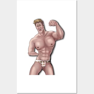 Hot Male Bod Posters and Art